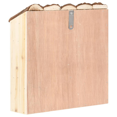 Vidaxl insectenhotel 30x10x30 cm vurenhout