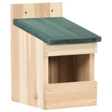 Vidaxl Bird Houses 4 PCS 12x16x20 cm Vurenhout