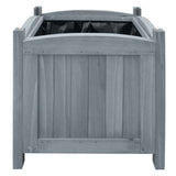 Vidaxl Planters höjde 2 st 30x30x30 cm solid tallved