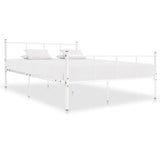 Vidaxl bedframe metaal wit 120x200 cm