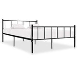 Vidaxl bedframe metaal zwart 180x200 cm