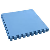 Esteras de piso Vidaxl 6 ST 2.16 ㎡ Eva Foam Blue