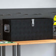 Vidaxl aluminium kist 80x30x35 cm zwart