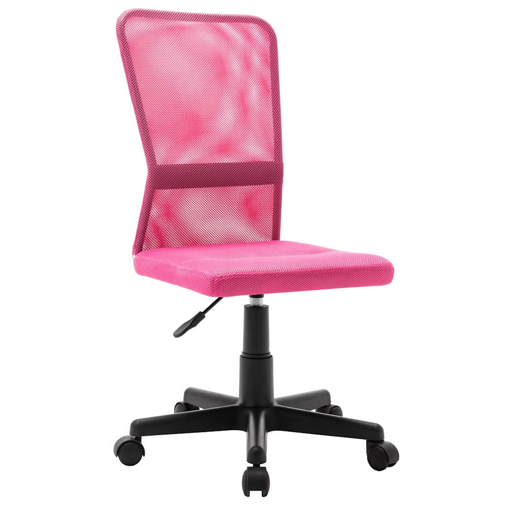Vidaxl kantoorstoel 44x52x100 cm mesh stof roze