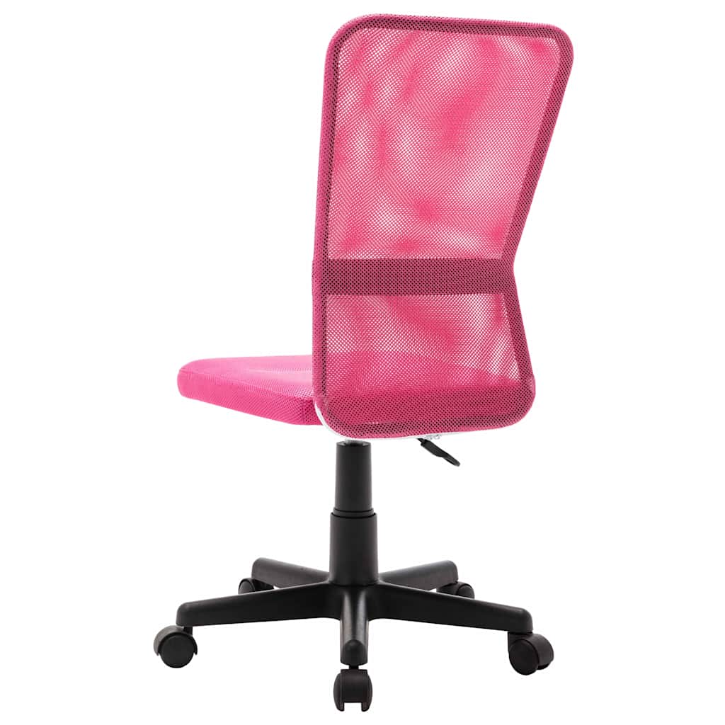 Vidaxl kantoorstoel 44x52x100 cm mesh stof roze
