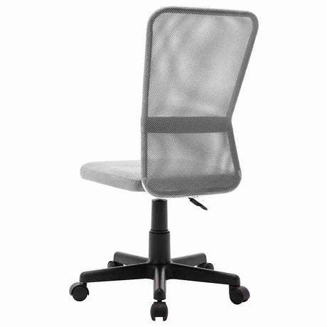Vidaxl kantoorstoel 44x52x100 cm mesh stof grijs