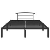 Vidaxl bedframe metaal zwart 120x200 cm
