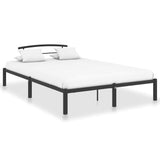 Vidaxl bedframe metaal zwart 160x200 cm