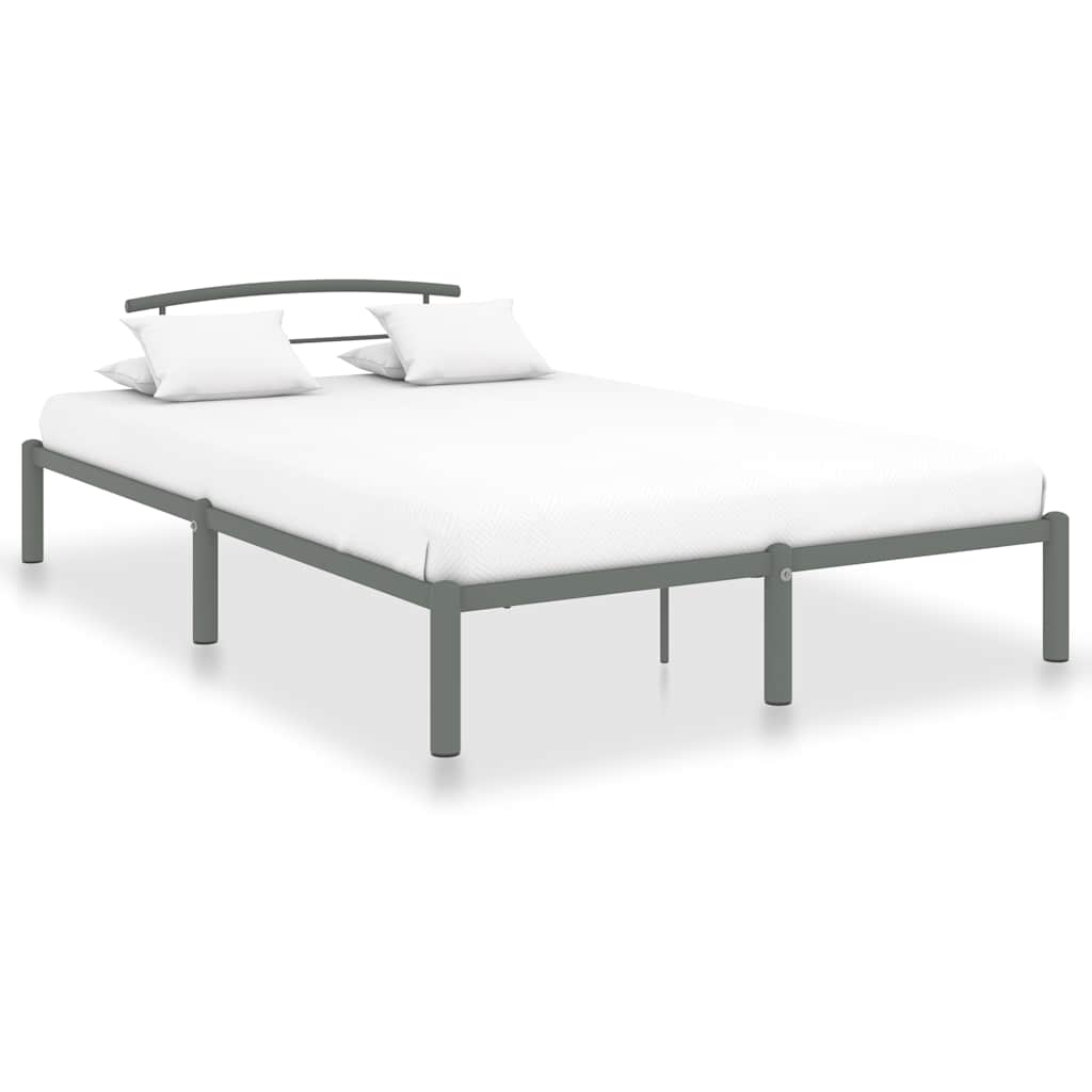 Vidaxl bedframe metaal grijs 120x200 cm