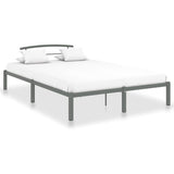 Vidaxl bedframe metaal grijs 120x200 cm