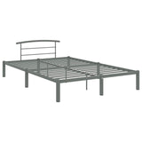 Vidaxl bedframe metaal grijs 120x200 cm