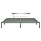 Vidaxl bedframe metaal grijs 180x200 cm