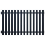 Vidaxl Fence Panel 170,5x75 cm stalowy antracyt powlekany proszkiem