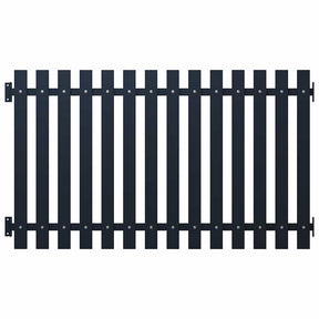 Vidaxl schuttingpaneel antraciet 178x75 cm gepoedercoat staal