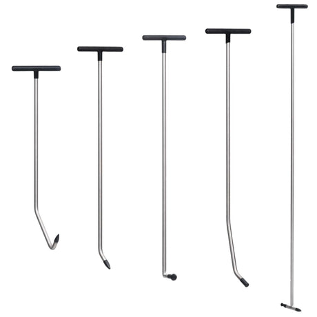 VIDAXL 5-teiliger Dent-Set ohne Sprühen aus Edelstahl