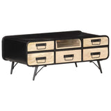 Vidaxl salontafel 100x50x40 cm massief mangohout
