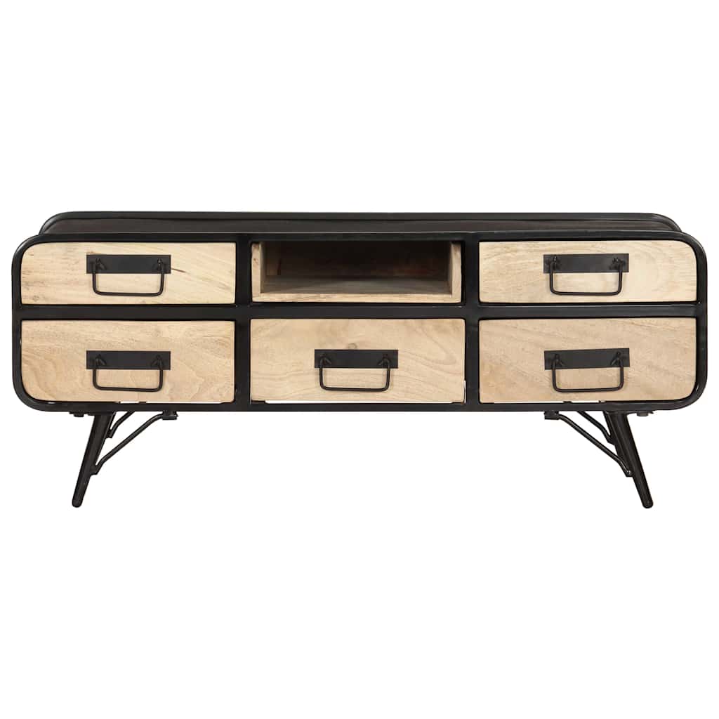 Vidaxl salontafel 100x50x40 cm massief mangohout