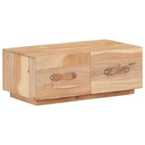 Vidaxl salontafel 90x50x35 cm massief gerecycled hout