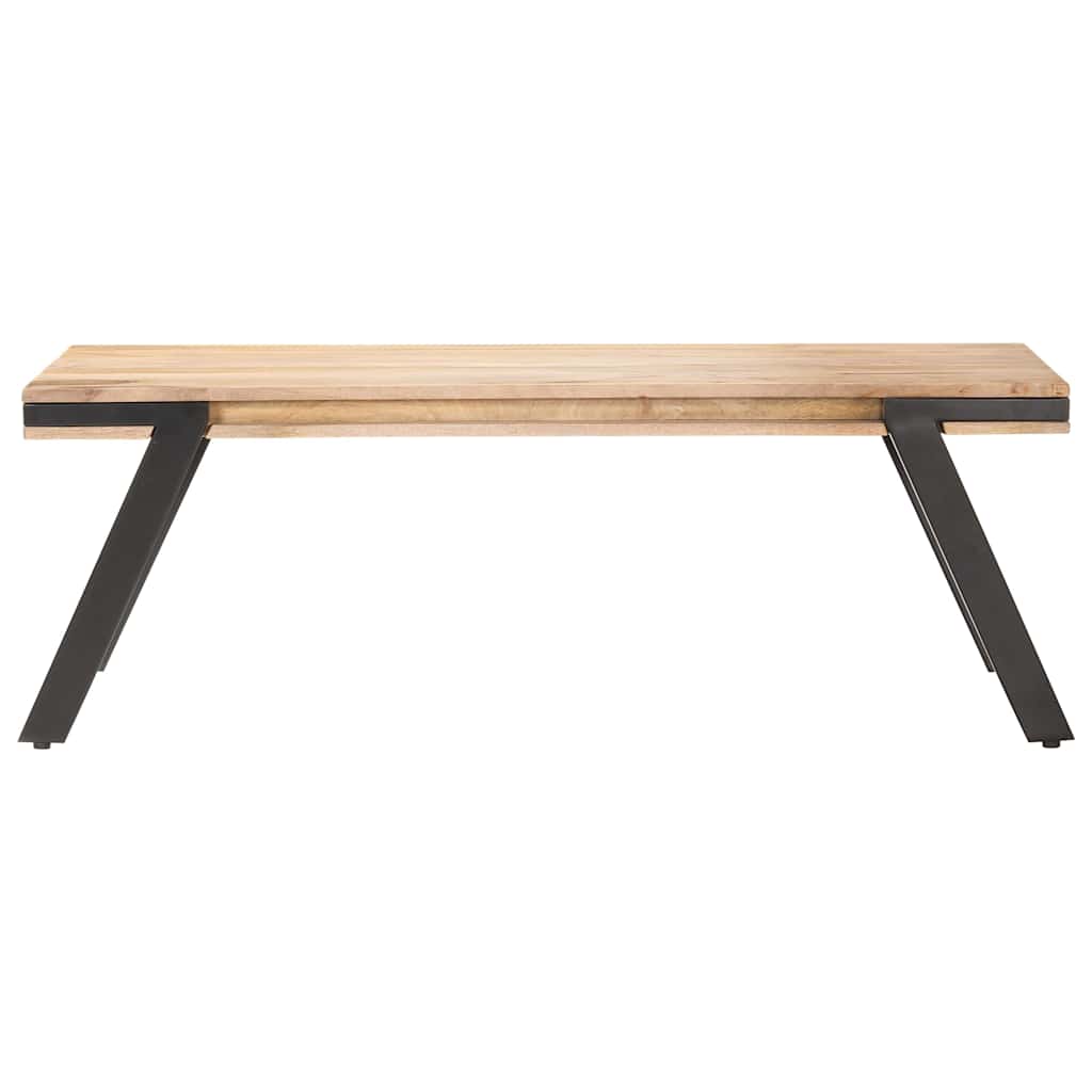 Vidaxl salontafel 114x65x40 cm massief mangohout