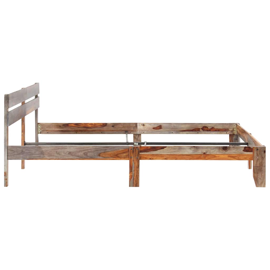 Vidaxl bedframe zonder matras massief hout 200x200 cm