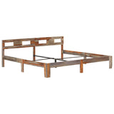 Vidaxl bedframe zonder matras massief hout 200x200 cm