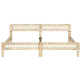 Vidaxl bedframe massief mangohout 200 cm