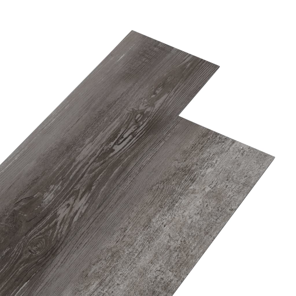 Vidaxl Floorboards Selvlavt 5,02 m² 2 mm PVC Stribet træfarvet