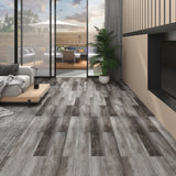 Vidaxl Floorboards Selvlavt 5,02 m² 2 mm PVC Stribet træfarvet