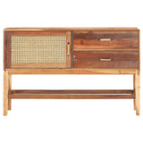 Vidaxl dressoir 118x30x76 cm massief gerecycled hout