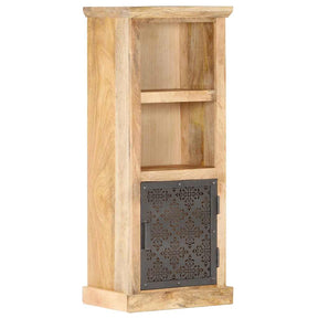 Vidaxl hoge kast met deur 45x32x110 cm massief mangohout