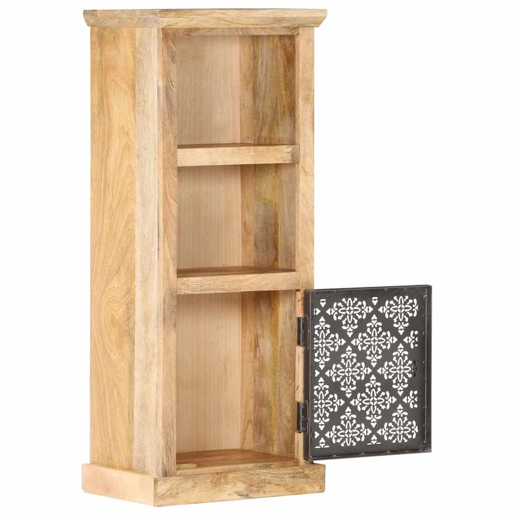 Vidaxl hoge kast met deur 45x32x110 cm massief mangohout