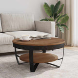 Vidaxl salontafel 65x65x32 cm massief acaciahout
