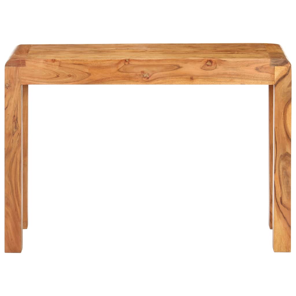 Vidaxl wandtafel 110x40x76 cm gerecycled hout met honingafwerking