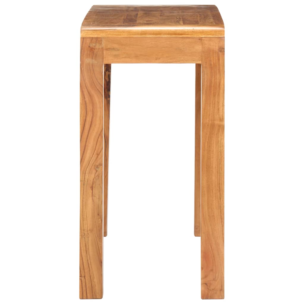 Vidaxl wandtafel 110x40x76 cm gerecycled hout met honingafwerking