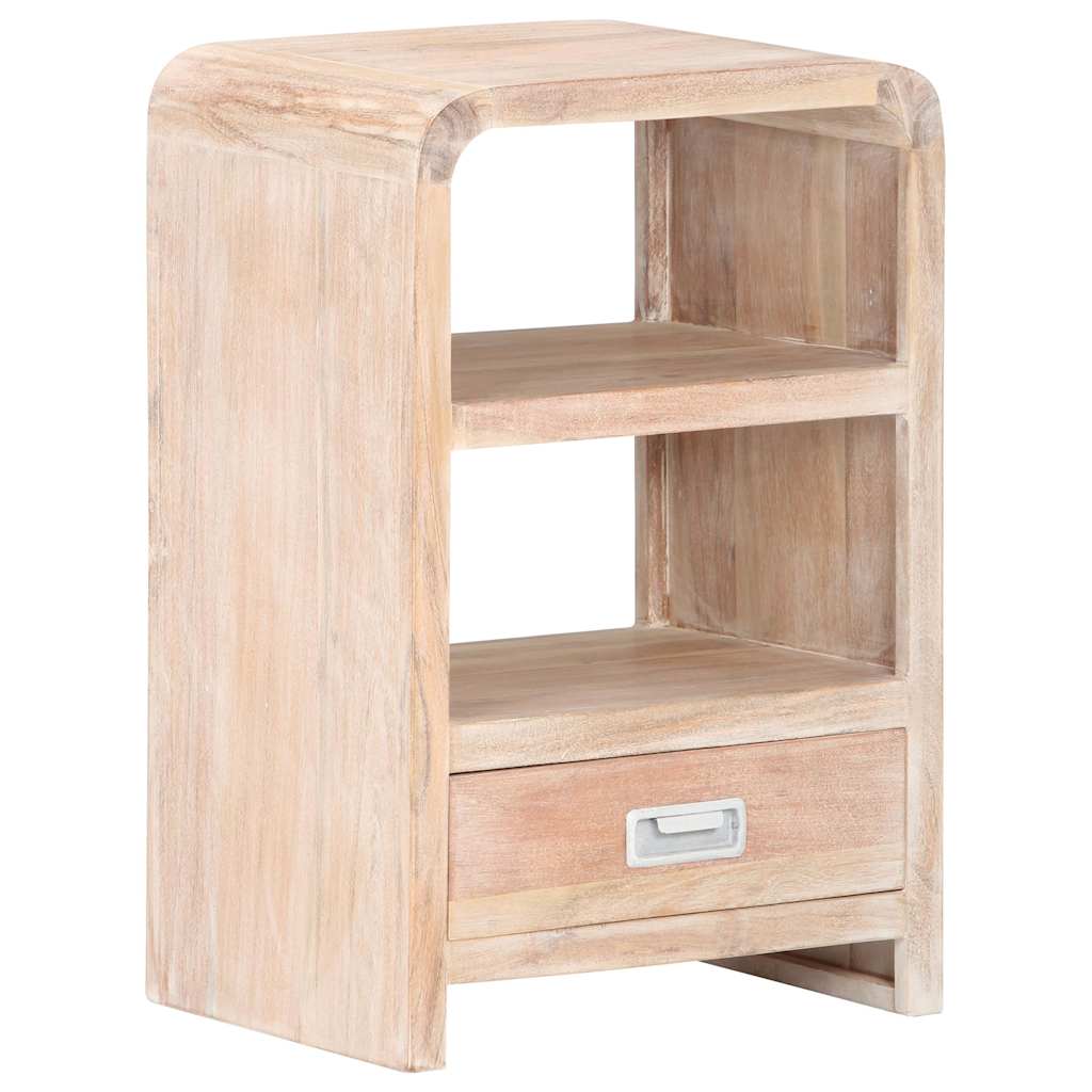 Vidaxl nachtkastje 40x30x60 cm massief acaciahout