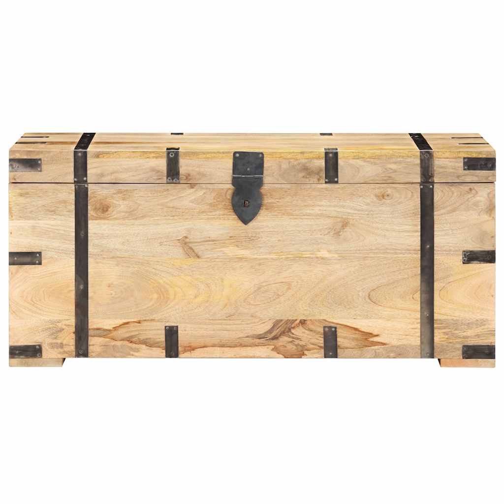 Vidaxl opbergkist 90x40x40 cm massief mangohout
