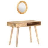 Vidaxl kaptafel 100x50x76 cm massief mangohout