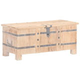 Vidaxl opbergkist 90x40x40 cm massief acaciahout