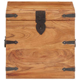 Vidaxl kist 40x40x40 cm massief acaciahout
