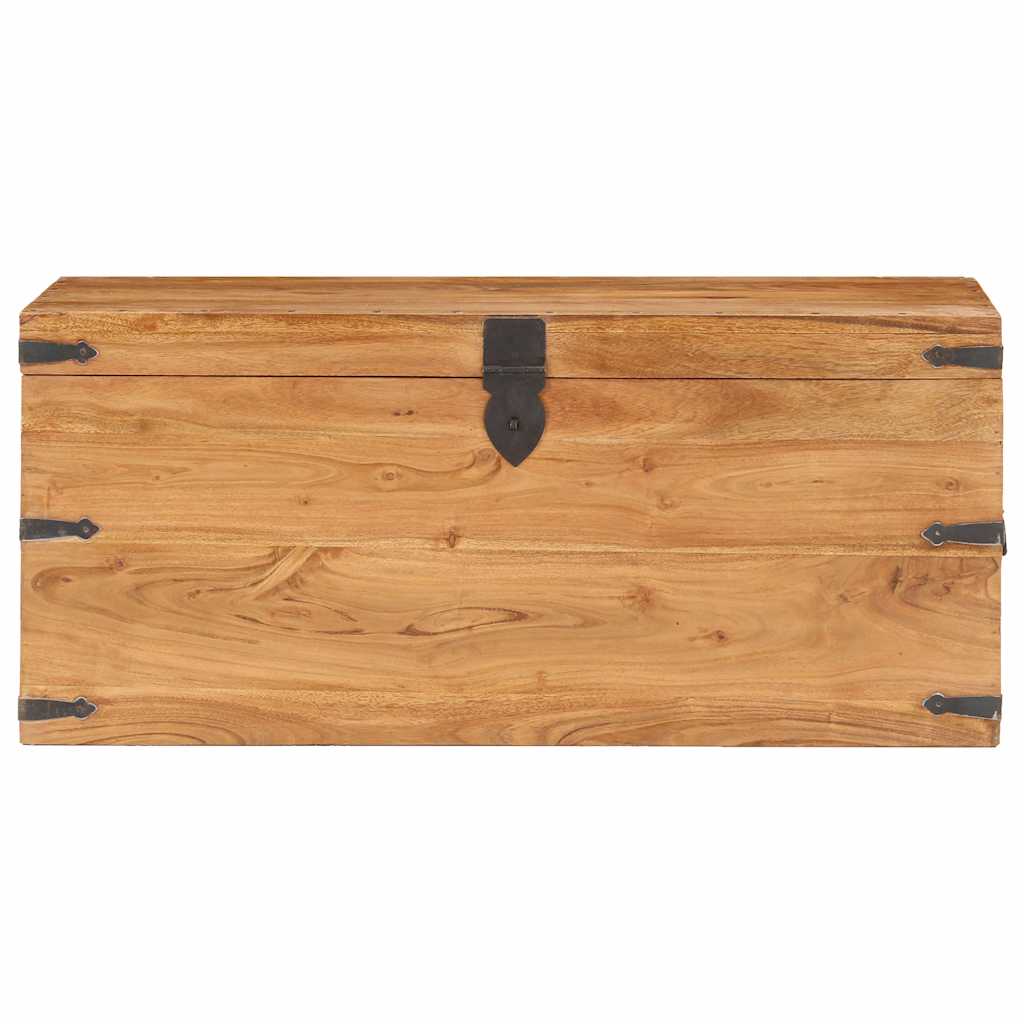 Vidaxl kist 90x40x40 cm massief acaciahout