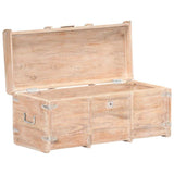 Vidaxl opbergkist 90x40x40 cm massief acaciahout