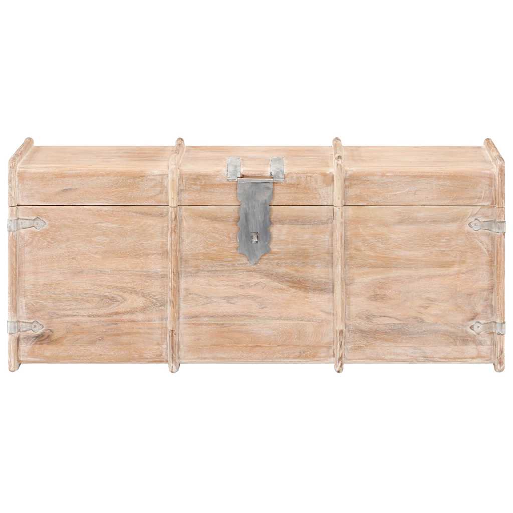 Vidaxl opbergkist 90x40x40 cm massief acaciahout