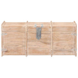 Vidaxl opbergkist 90x40x40 cm massief acaciahout