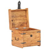 Vidaxl kist 40x40x40 cm massief acaciahout