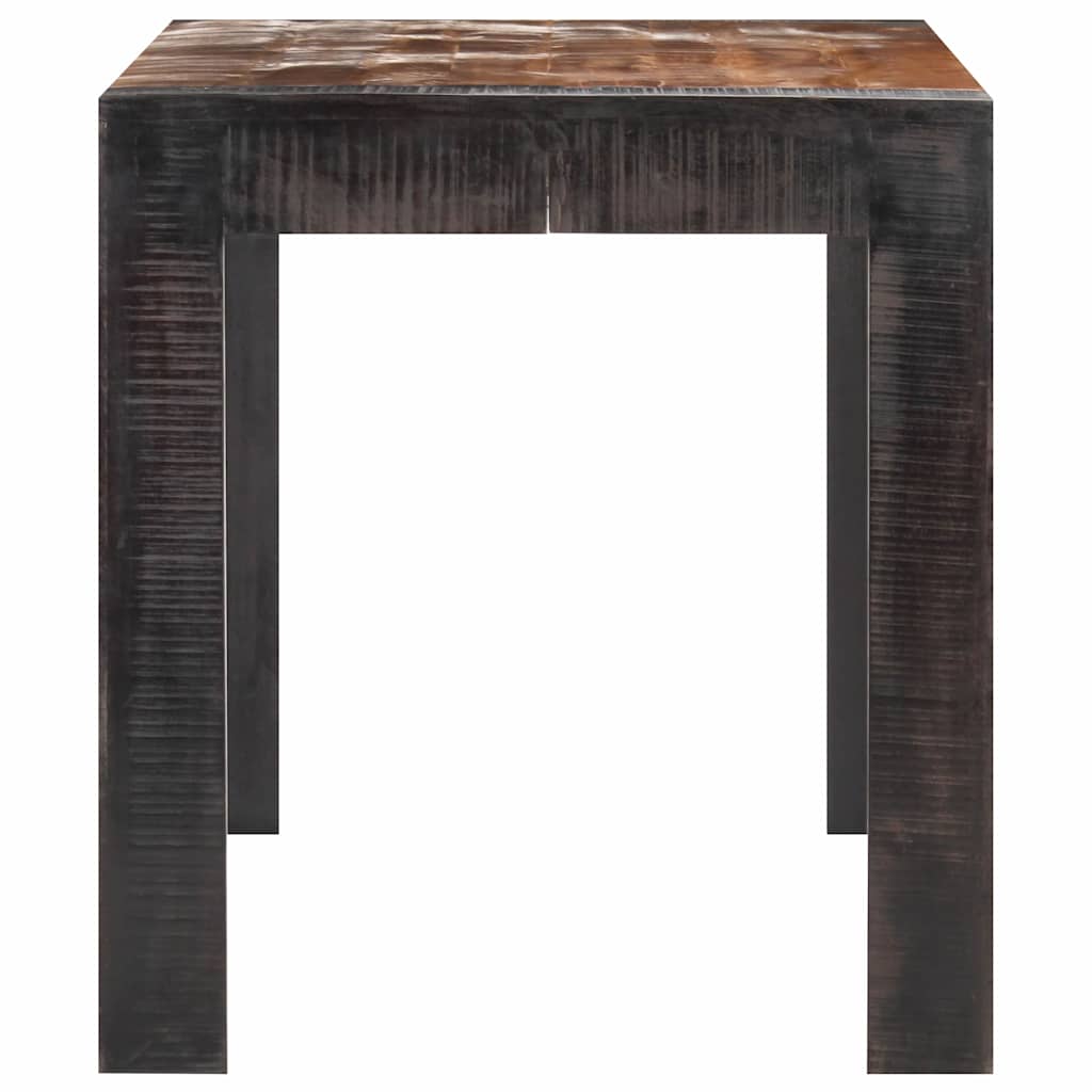 Vidaxl eettafel 140x70x76 cm massief ruw mangohout