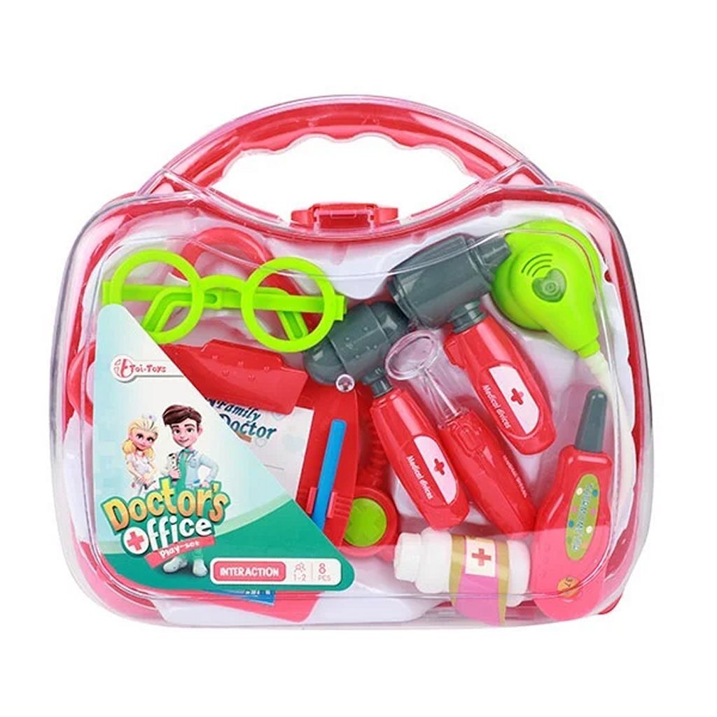 Les médecins TOI-Toys se sont mis avec stéthoscope au cas où, 8DLG.