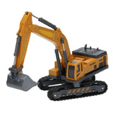 Metal building vehicle excavator with caterpillars, 1:55