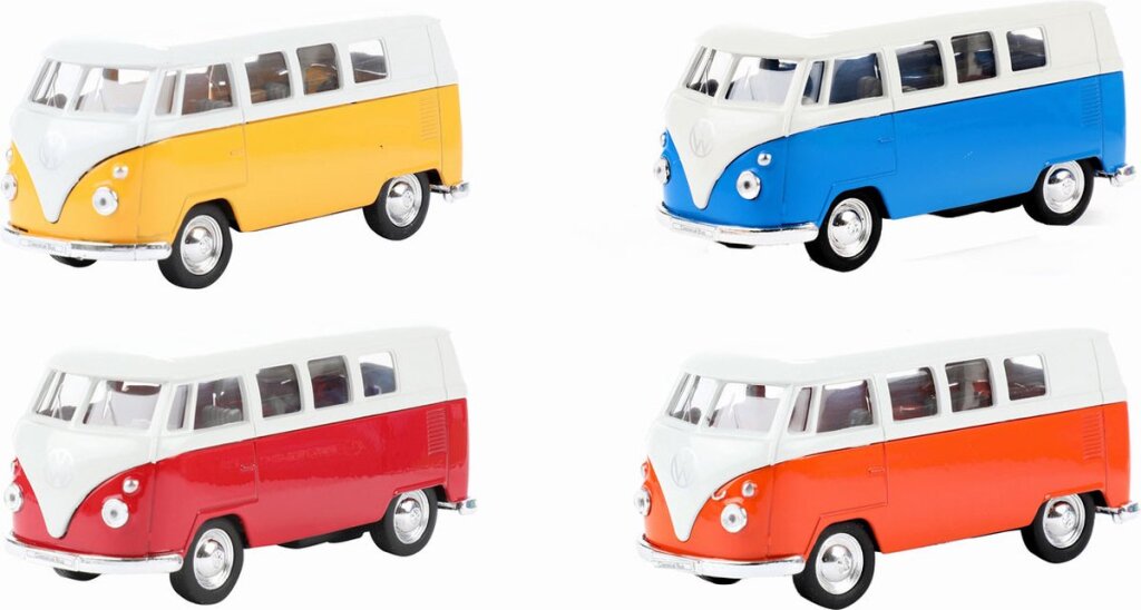 Toi-Toys Welly Volkswagen Bus 1963 T1 model car