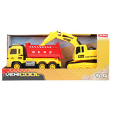 Toi-toys camion inclinarsi camion con suono di luce escavatore