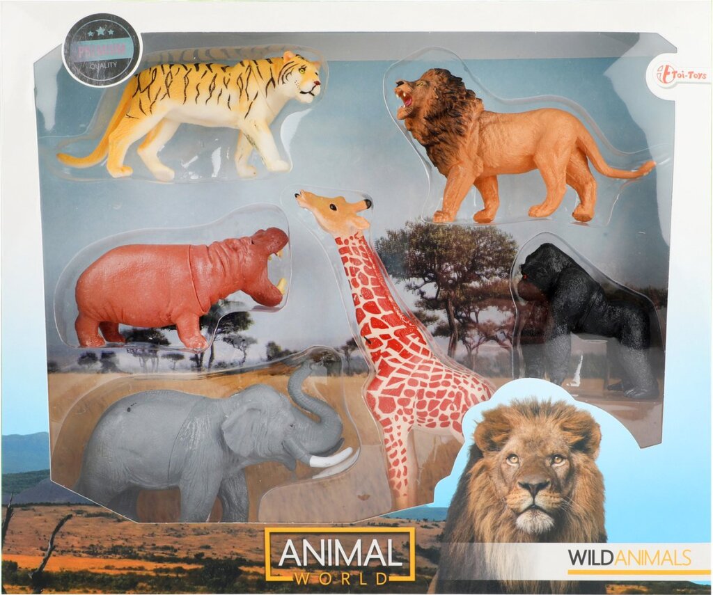 Animal Wild Wild Animals Elephant Leeuw Tiger Gorilla Girafe Hippo